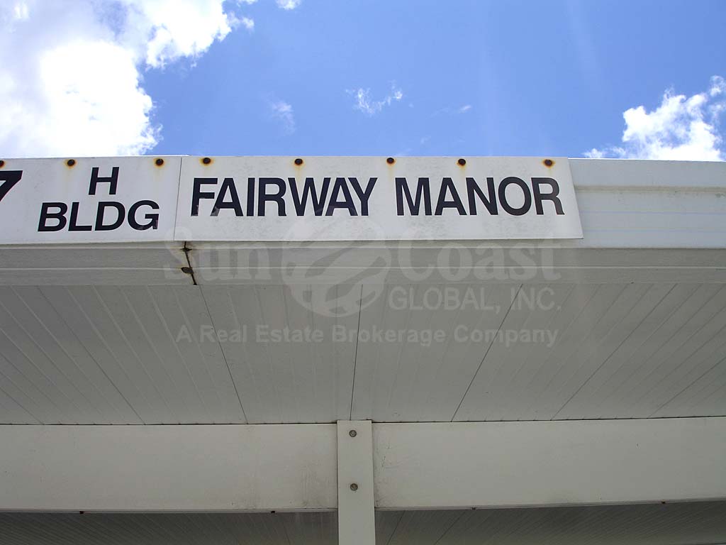 Fairway Manors Signage